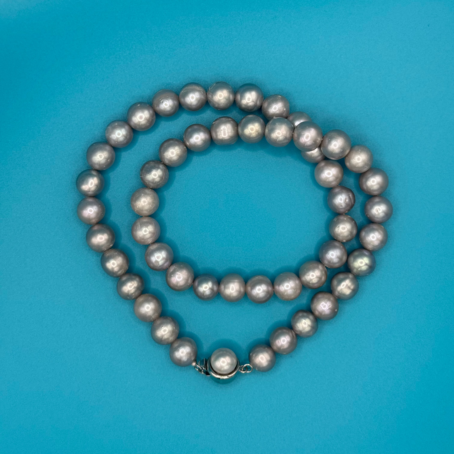 Grey Pearl Necklace